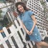 SX Cách tân đầm jean