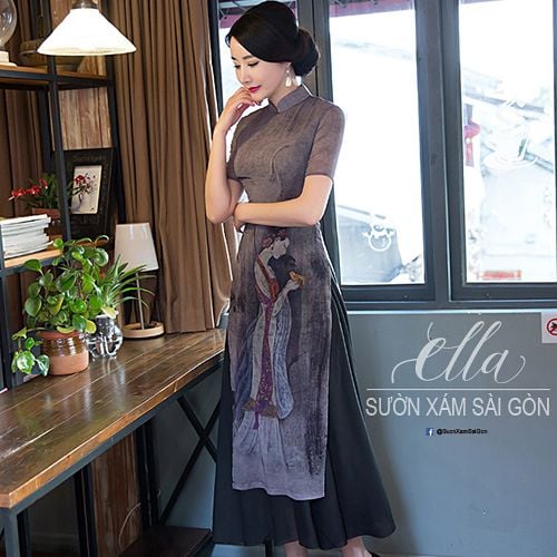 Sườn Xám Cô Gái Cách Tân