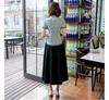 Sườn Xám Sét Rời Linen Lá Thông