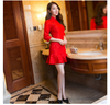Sườn Xám Bi Đỏ Đuôi Cá