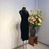Sườn Xám Nhung Trơn Giọt Nước