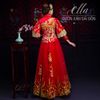 Sườn Xám Phượng Hoàng Lửa