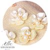 Ví  bo gốc đính Cườm hoa