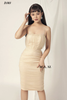 Đầm body kim tuyến hai dây