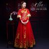 Sườn Xám Phượng Hoàng Lửa