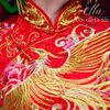 Sườn Xám Phượng Hoàng Lửa