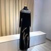 Áo Dài Nhung Cao Cấp Bông Lúa