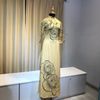 Áo Dài Hoa Lá Cải