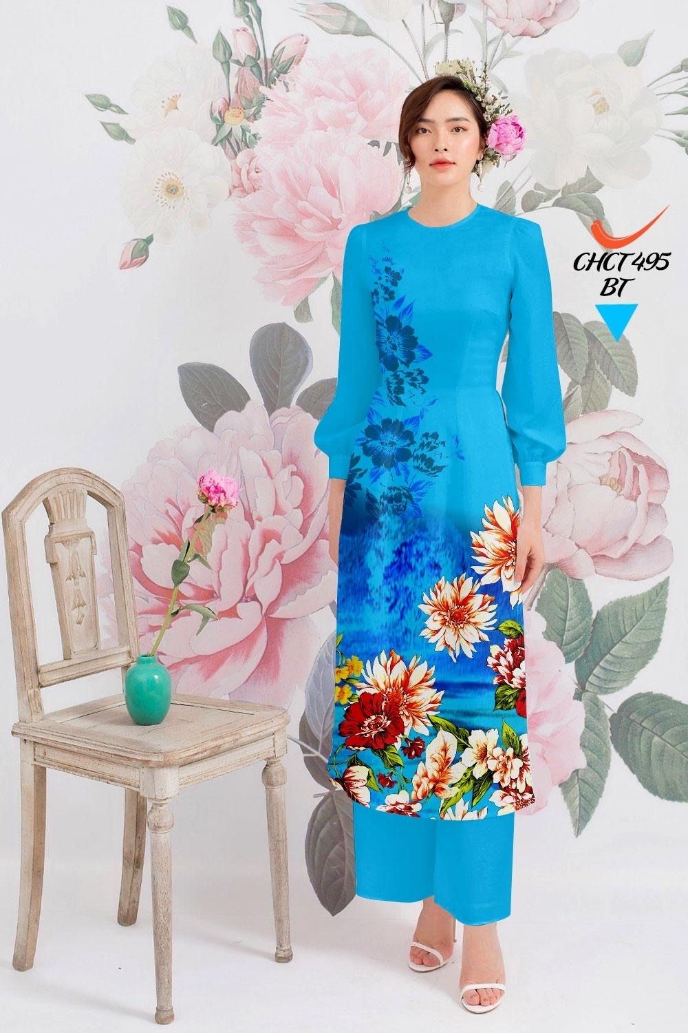 Vải In Hoa Chân