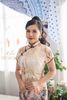 Sườn Xám Tơ Nhung Hoa Thổ Cẩm