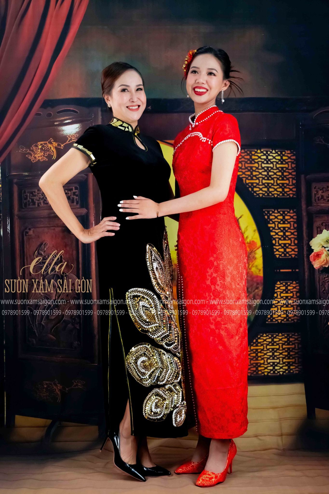 Sườn Xám Cặp Mẹ & Con #2