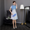 Sườn Xám Hoa Sen