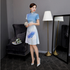 Sườn Xám Hoa Sen