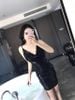 Đầm Body Kim Sa Ngắn Đỗ Trước Free Size