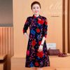 Sườn Xám Cách Tân Linnen Tay dài