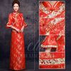 Sườn Xám Cưới Rời Gấm Tay Loa
