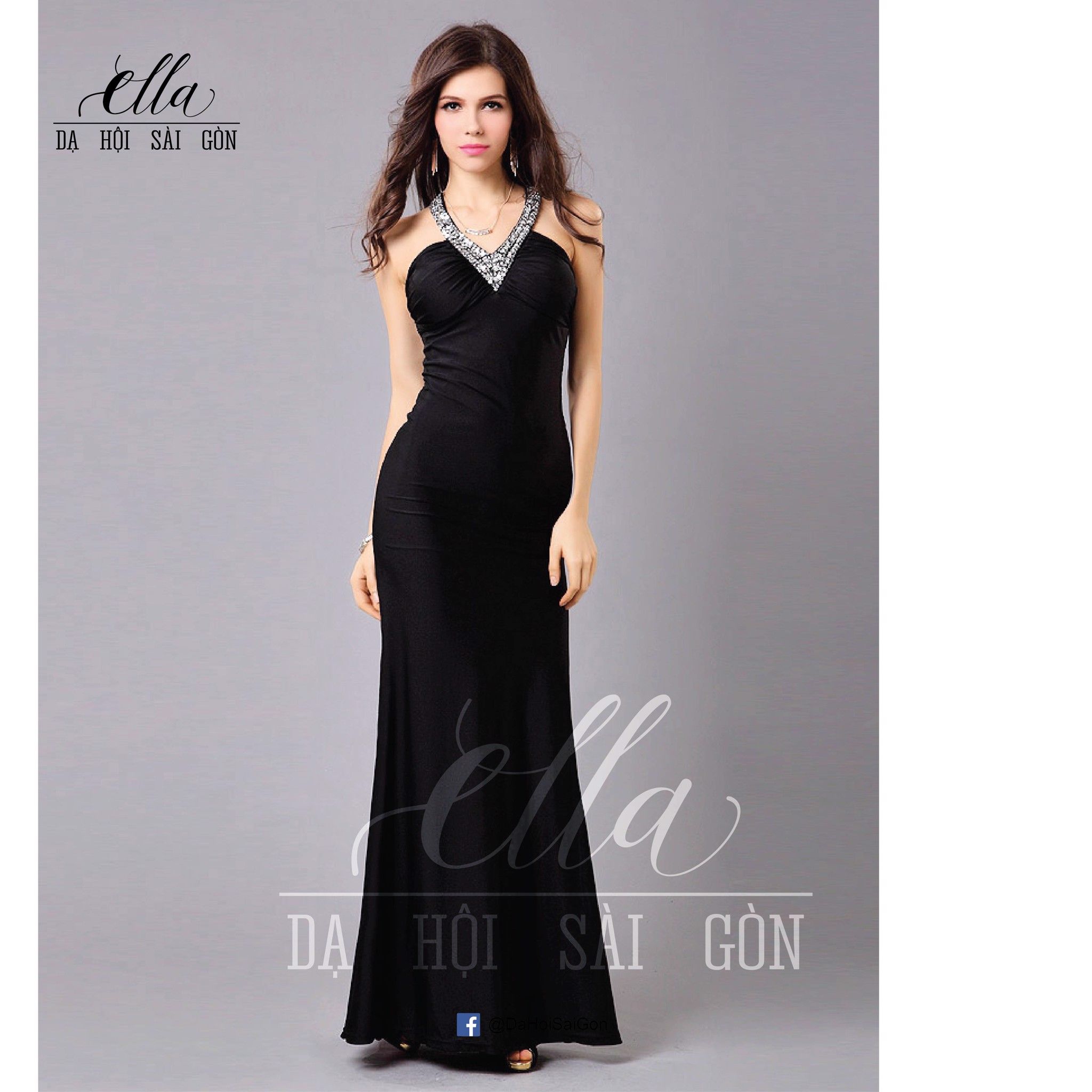 Dạ Hội Yếm Đính hạt cổ