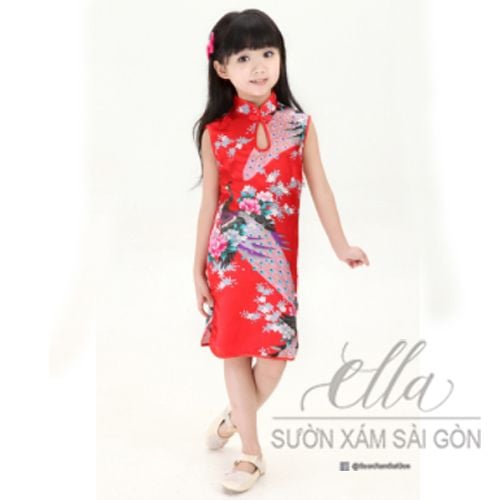 Sườn Xám Bé Phi Hoa