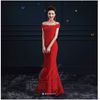 Dạ Hội Cô Dâu Trể Vai Đỏ