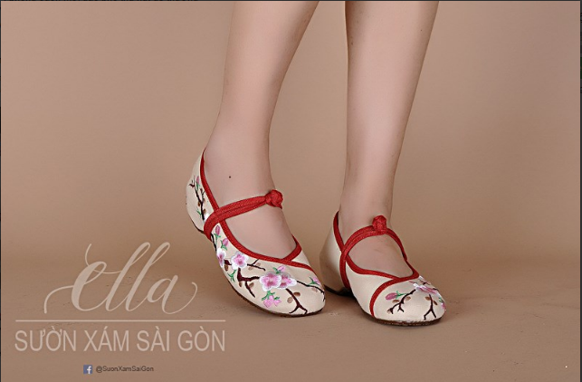 Giầy Vải Búp Bê
