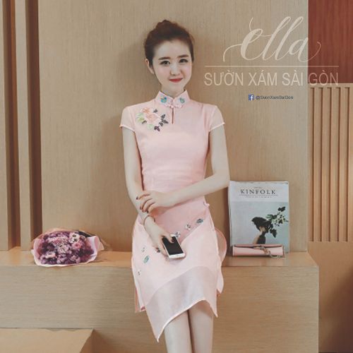 SX hoa thêu tơ tằm