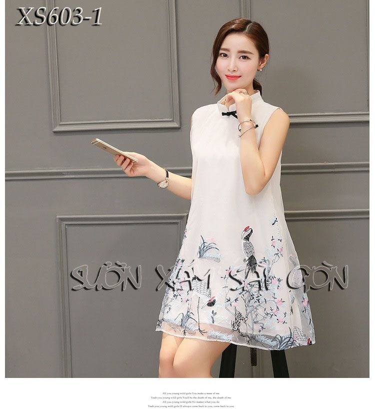Sườn Xám Con Cò
