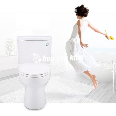  Bồn Cầu Hai Khối Toto CS320DRT3 