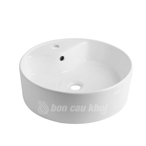  Bồn Lavabo Rửa Mặt Sứ Trắng Drator T2182S 