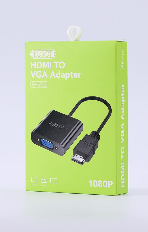 HUB Chuyển Đổi HDMI to VGA ROBOT RHV10 1080P Full HD MrBachKhoa