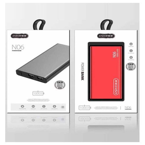 Sạc dự phòng  CAZA N06  10.000mAh