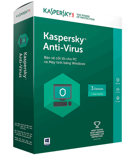 Phần mềm Kaspersky Anti-virus Pro