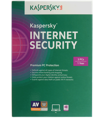 Phần mềm Kaspersky Internet Sercurity (1 năm - 3 máy)