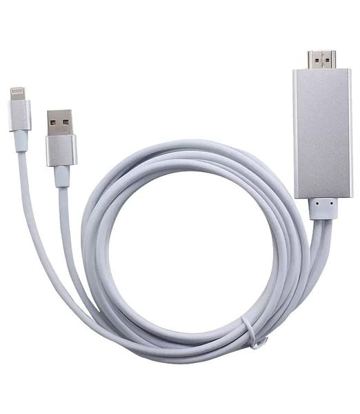 Cáp Apple Lightning to HDMI 1,8m + USB sạc