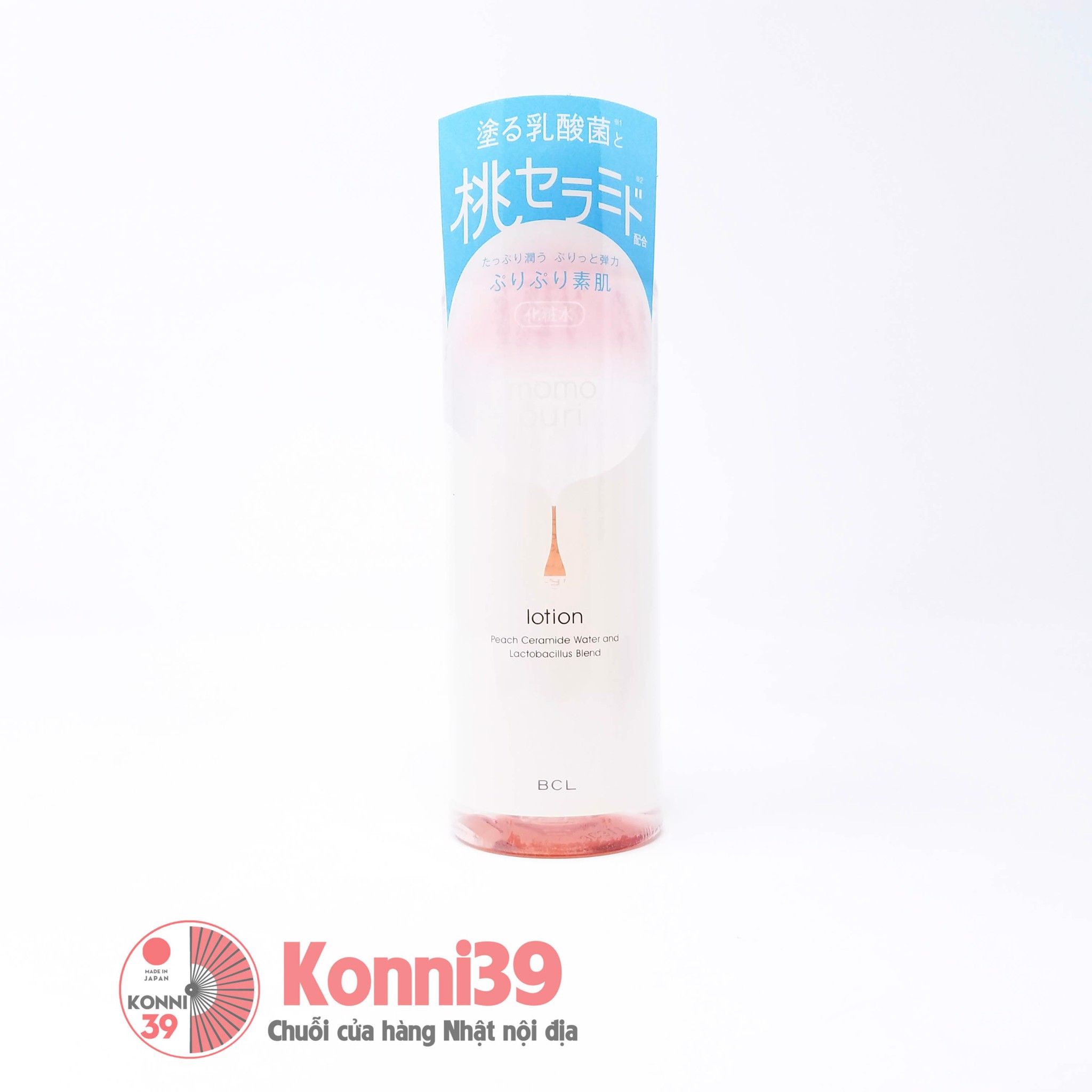 Lotion dưỡng bảo vệ da khỏe mịn BCL Ceramide quả đào Momo Puri 200ml