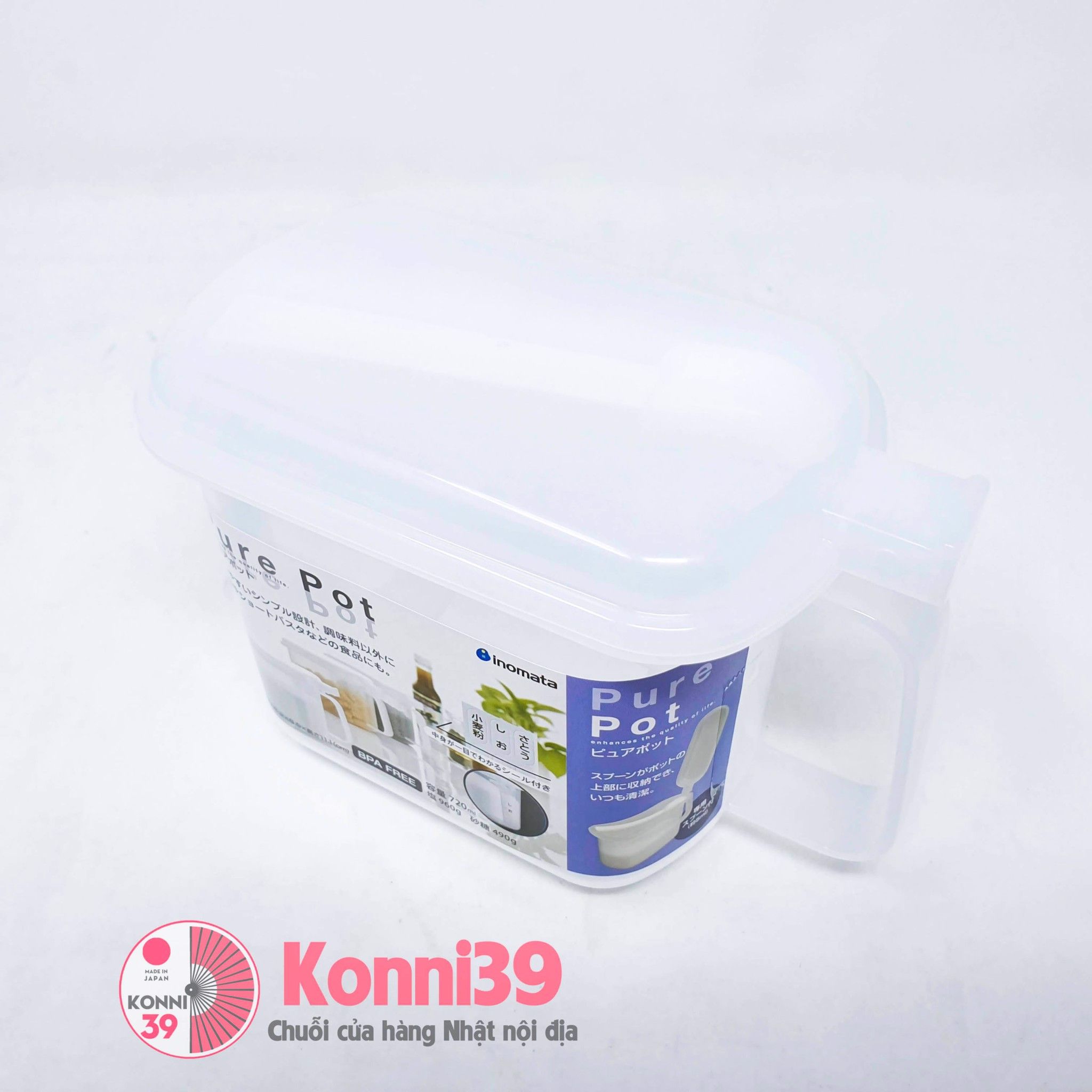 Ca đựng gia vị nắp liền Inomata màu trắng 720ml mới nhất 2020 – Chuỗi siêu  thị Nhật Bản nội địa - MADE IN JAPAN Konni39 tại Việt Nam