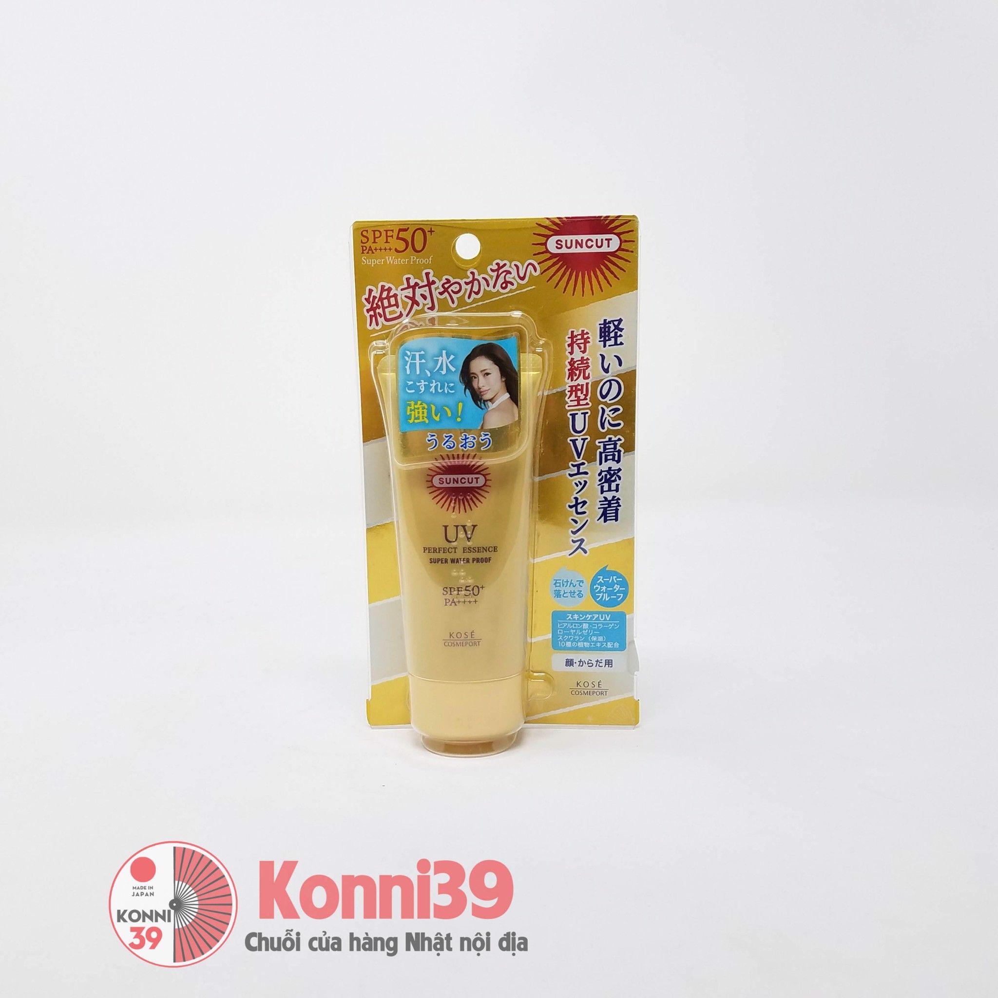 Kem chống nắng Kose Suncut Super Waterproof UV Perfect Essence ...