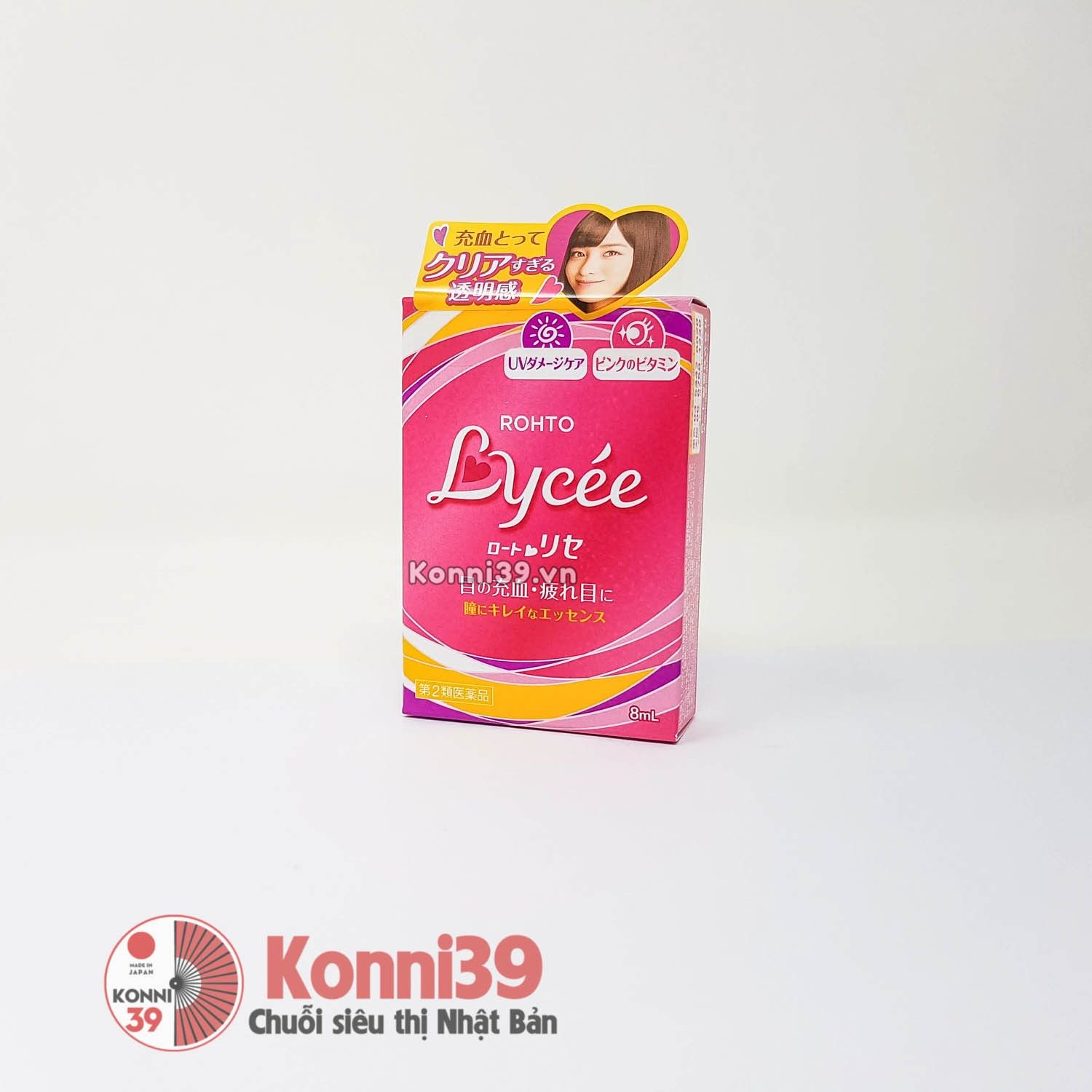 Nước nhỏ mắt Rohto Lycee 8ml