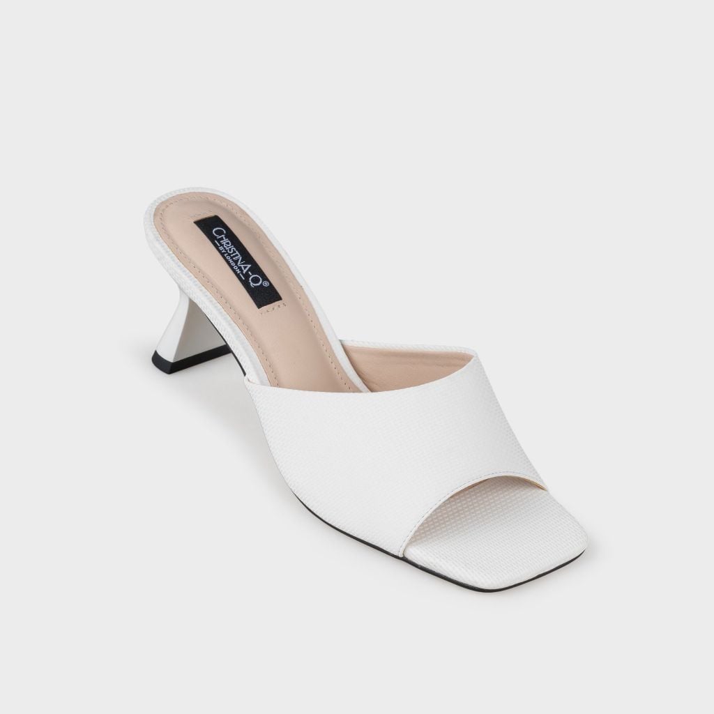 Guốc Nữ Gót Trụ CHRISTINA-Q GUN113G