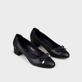 Giày Nữ Cao Gót Bít Mũi Tròn CHRISTINA-Q GBT101F