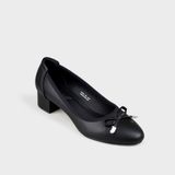 Giày Nữ Cao Gót Bít Mũi Tròn CHRISTINA-Q GBT101F