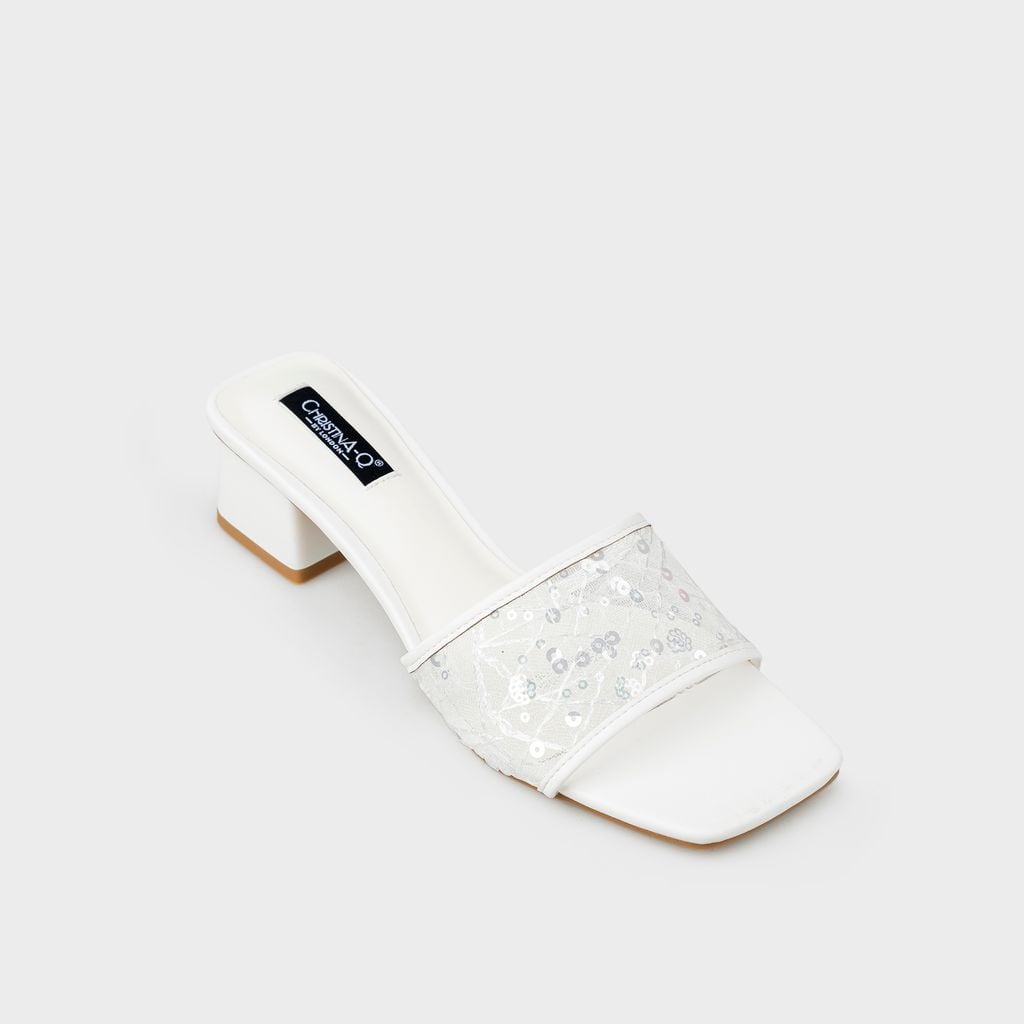 Guốc Nữ Gót Trụ CHRISTINA-Q GUN126H