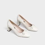 Giày Nữ Cao Gót Bít Mũi Vuông CHRISTINA-Q GBV151G