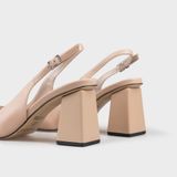 Giày Nữ Cao Gót Bít Mũi Vuông CHRISTINA-Q GBV147G