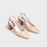 Giày Nữ Cao Gót Bít Mũi Vuông CHRISTINA-Q GBV147G