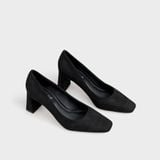 Giày Nữ Cao Gót Bít Mũi Vuông CHRISTINA-Q GBV148G