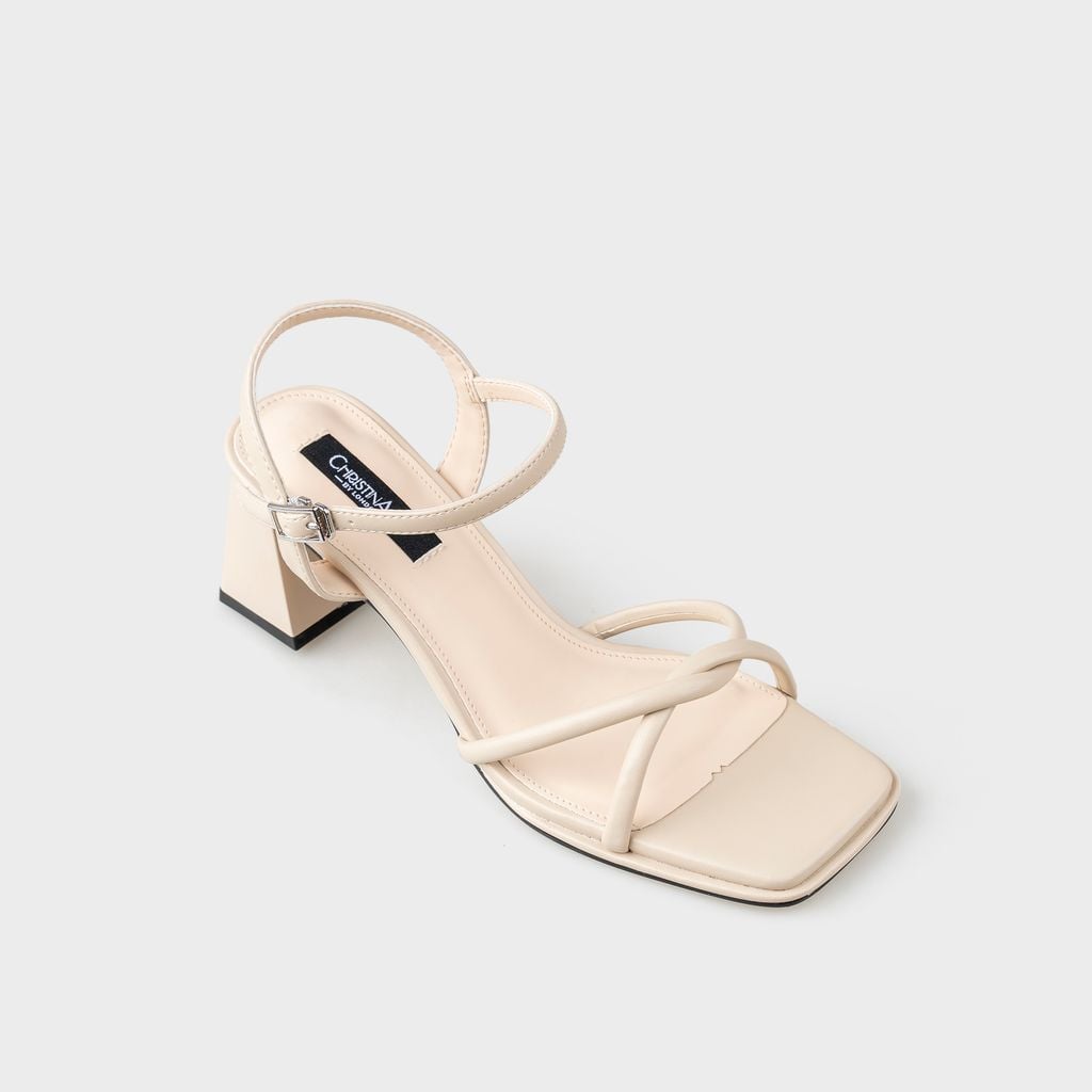 Giày Sandals Nữ Gót Trụ CHRISTINA-Q XDN393G