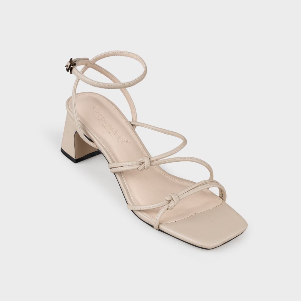 Giày Sandals Nữ Gót Trụ CHRISTINA-Q XDN386G