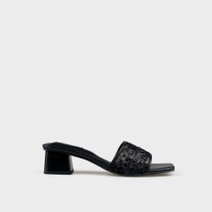 Guốc Nữ Gót Trụ CHRISTINA-Q GUN126H