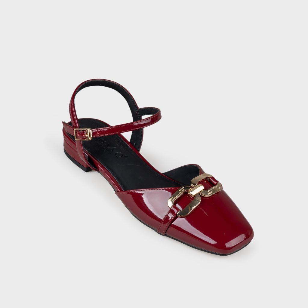 Giày Búp Bê Nữ Mũi Tròn CHRISTINA-Q GBB196G