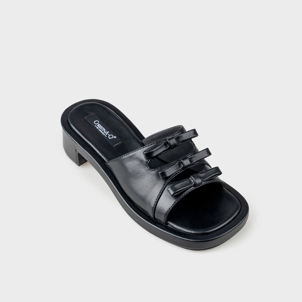 Guốc Nữ Gót Trụ CHRISTINA-Q GUN119G